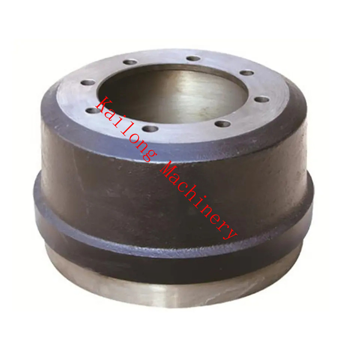 TS16949 شاحنة مقطورة براميل الفرامل براميل قطع غيار السيارات الحديد الزهر الأسود 0